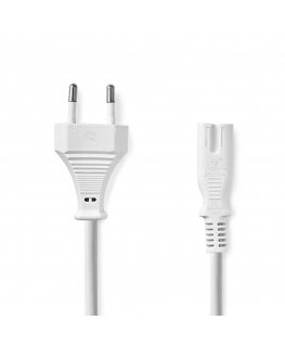 Nedis CEGL11040WT30 elektrības kabelis Balts 3 m C-veida elektrības spraudnis IEC 320