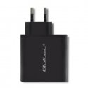 Qoltec 51716 virta-adapteri ja vaihtosuuntaaja Sisätila 63 W musta