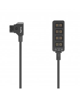 SmallRig 4831 elektrības kabelis Melns
