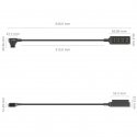 SmallRig 4831 кабель питания Черный SmallRig 4831 кабель питания Черный
