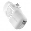 Wozinsky WF16-YCS 5000mAh 15W USB-C Mini Power Bank su integruotu USB-C kabeliu ir Apple Watch įkrovikliu - Balta Wozinsky WF16-YCS 5000mAh 15W USB-C Mini Power Bank su integruotu USB-C kabeliu ir Apple Watch įkrovikliu - Balta