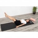 ENERO FIT neslīdošs TPE jogas un fitnesa paklājs, pelēks-melns ENERO FIT neslīdošs TPE jogas un fitnesa paklājs, pelēks-melns