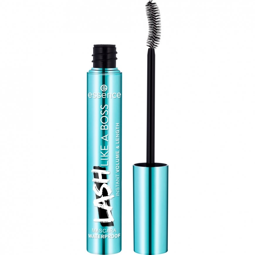 Essence Lash like a boss waterproof, 9.5ml ripsien maskara 9,5 ml 9,5 g