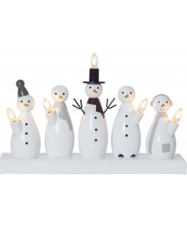 Star Trading Snowman Candle Holder