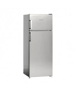 ScanDomestic CBF211XD fridge-freezer Freestanding 271 L D Stainless steel