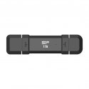 Silicon Power DS72 USB-välkmälu 1 TB USB Type-A / USB Type-C 3.2 Gen 2 (3.1 Gen 2) Must