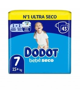 DODOT STAGES suurus 7 mähkmeid 15-24 kg 43 tk