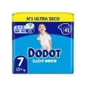DODOT STAGES size 7 diapers 15-24 kg 43 units