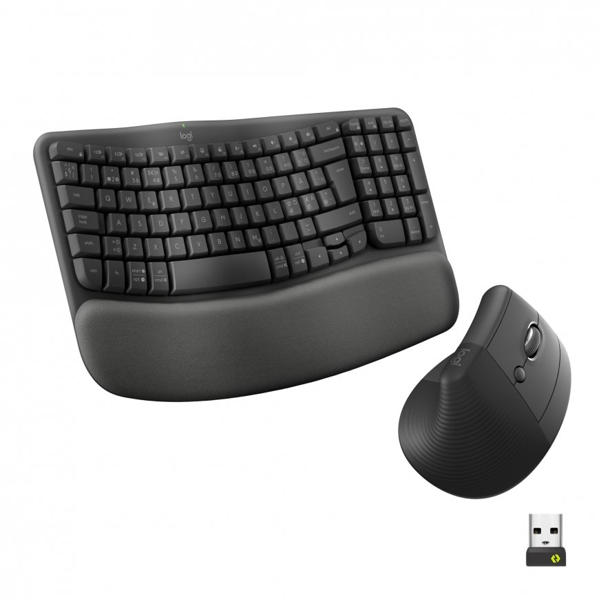 Logitech Wave & Lift Combo bezvadu