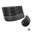 Logitech Wave & Lift Combo juhtmevaba klaviatuur ja hiir Logitech Wave & Lift Combo juhtmevaba klaviatuur ja hiir