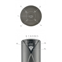 Lovio LVTF202Y24C-TI Tower Fan AirWave PRO Titan Lovio LVTF202Y24C-TI Tower Fan AirWave PRO Titan