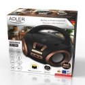 Adler AD 1181 black copper radio receiver-cassette player CD-MP3 | USB | FM radio | AUX | Headphone jack Adler AD 1181 black copper radio receiver-cassette player CD-MP3 | USB | FM radio | AUX | Headphone jack