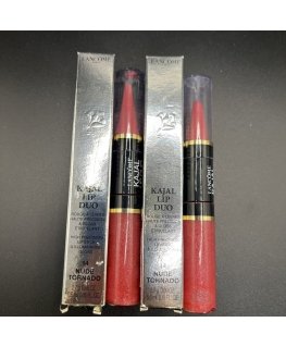 Lancome, Lip Kajal Duo, Duo, Liquid Lipstick, 14, Nude Tornado