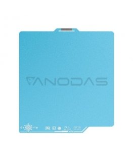 Печатная плата BIQU Panda CryoGrip Pro Frostbite - двусторонний магнитный слой - для принтеров Bambu Lab X1, P1 и A1 - 257x257 м