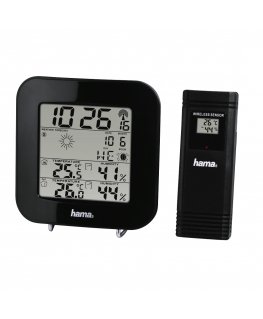 Hama EWS-200 Melns Baterija
