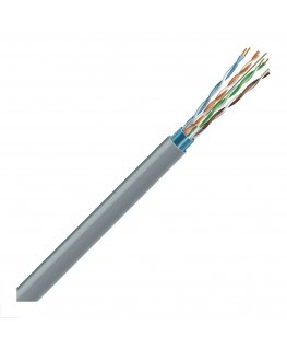 LAN tīkla kabelis ECG UTP 5e (iekštelpām, PVC, Eca, 305m, 24 AWG/0.51mm)