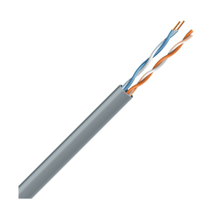 LAN võrgu kaabel ECG UTP 5e (siseruumides, PVC, Eca, 305m, 24 AWG/0.51mm) – 2