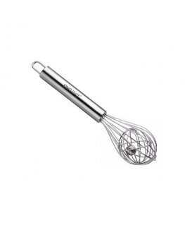 Венчик Kinghoff с шариком, стальной, 21 см, KH 3178