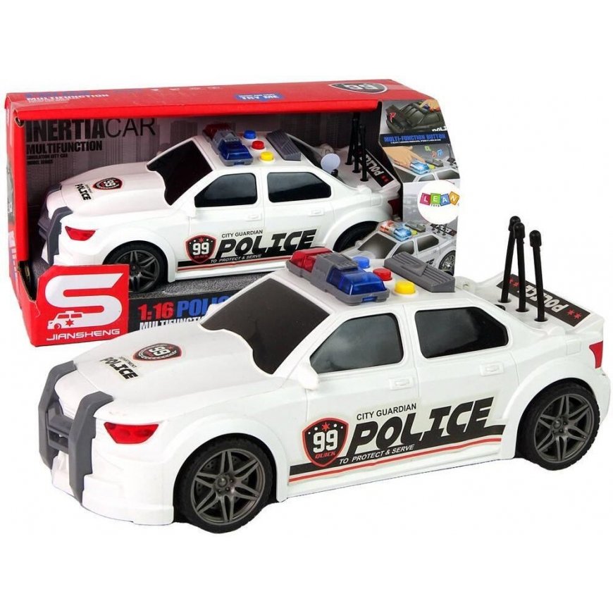 Lean Toys Poliisiauto 1:16 äänellä – 2
