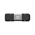 Silicon Power SP256GBUC3C51V1S USB-muisti 256 GB USB Type-A / USB Type-C 3.2 Gen 1 (3.1 Gen 1) musta