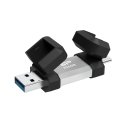 Silicon Power SP256GBUC3C51V1S USB-välkmälu 256 GB USB Type-A / USB Type-C 3.2 Gen 1 (3.1 Gen 1) Mus