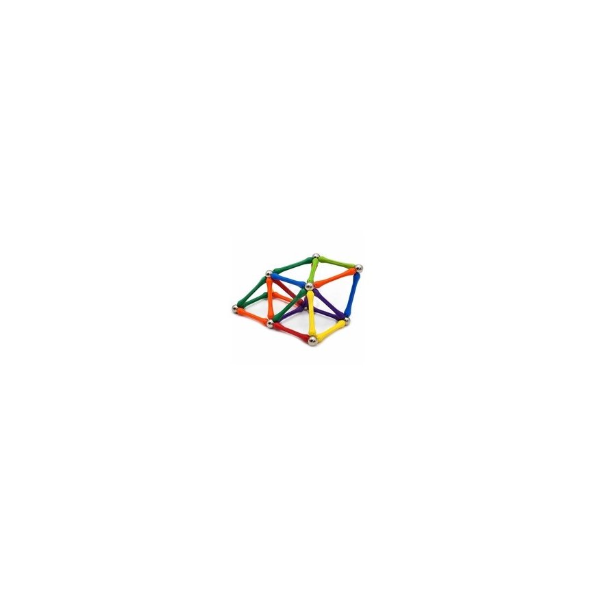 WOOPIE magnetic constructors 3D educational set for ball running, 113 pcs.
