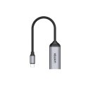 UNITEK V1420A videokaapeli-adapteri 0,15 m USB Type-C HDMI Harmaa