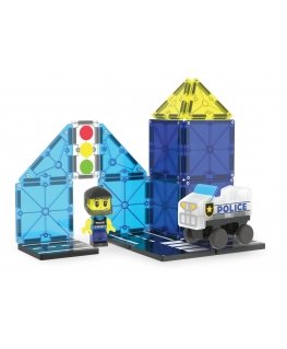 Magna-Tiles Police Patrol