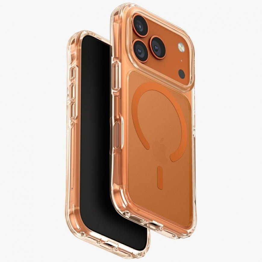 UNIQ LifePro Xtreme чехол для iPhone 17 Pro Magclick зарядка Оранжевый