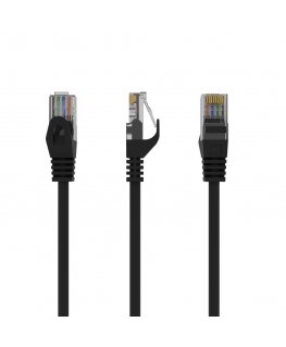 Gembird PP6U-1.5M/BK verkkokaapeli musta 1,5 m Cat6 U/UTP (UTP)