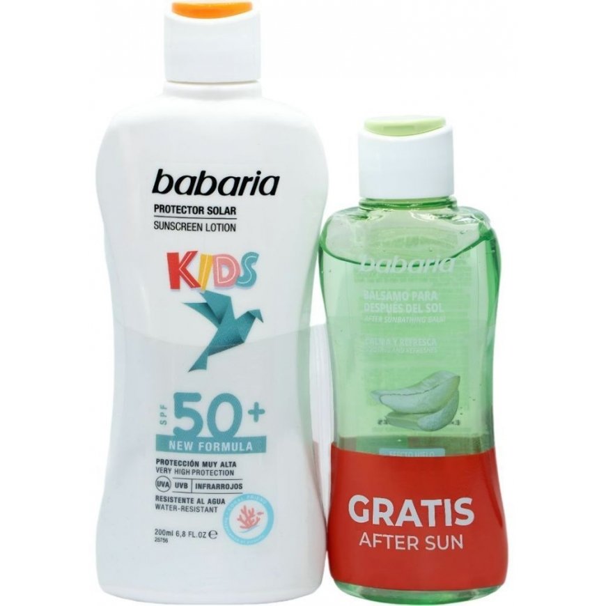 Babaria Kids saules aizsargkrēms SPF50, ūdensizturīgs