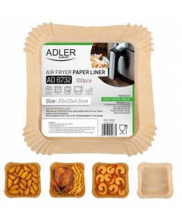 Adler AD 6732 Papīra oderes gaisa frīra 20cm 100gab