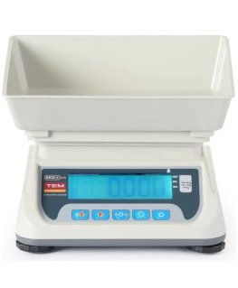 TEM Kaubanduslikud köögikaalud koos kontrolliga M LCD RS232 ECO+ 15 kg / 5 g