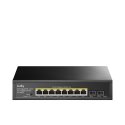 Cudy GS1008PS2 võrgulüliti Mittejuhitav Gigabit Ethernet (10/100/1000) Power over Ethernet tugi Must Cudy GS1008PS2 võrgulüliti Mittejuhitav Gigabit Ethernet (10/100/1000) Power over Ethernet tugi Must