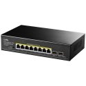Cudy GS1008PS2 network switch Unmanaged Gigabit Ethernet (10/100/1000) Power over Ethernet (PoE) Bla