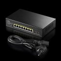 Cudy GS1008PS2 võrgulüliti Mittejuhitav Gigabit Ethernet (10/100/1000) Power over Ethernet tugi Must Cudy GS1008PS2 võrgulüliti Mittejuhitav Gigabit Ethernet (10/100/1000) Power over Ethernet tugi Must