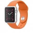 Apple Silicone -ranneke Apple Watchille 44mm / 42mm oranssi