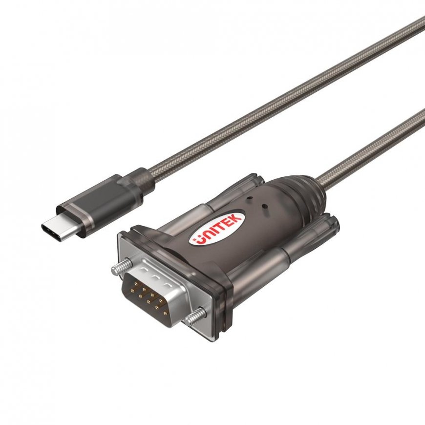 UNITEK Y-1105K järjestikkaabel Must 1,5 m DB-9