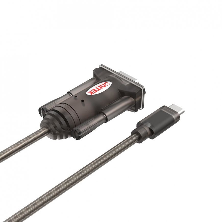 UNITEK Y-1105K serial cable Black 1.5 m DB-9 – 2