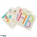 KIK Mokomoji montessori helmi-pallomosaikkipuzzle 77 kpl. KIK Mokomoji montessori helmi-pallomosaikkipuzzle 77 kpl.
