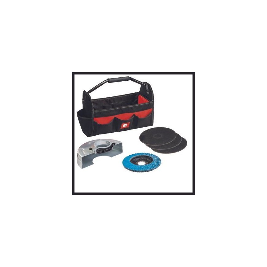 Einhell TC-AG 125/850 Kit leņķa slīpmašīna 12,5 cm 12000 RPM 850 W 1,78 kg – 5