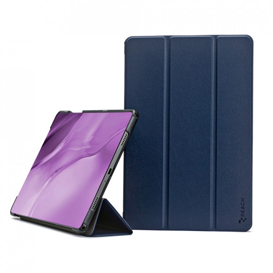 Чехол Reach Smart Leather для Xiaomi Redmi Pad 2 11.0 темно-синий