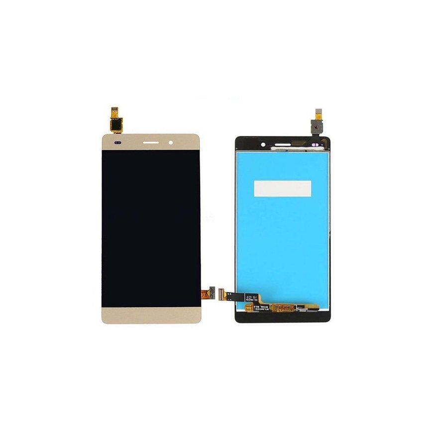 Ekranas LCD Huawei P8 Lite (auksinis) restauruotas