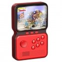 M3 16-bit kaasaskantav retro mängukonsool 900 mänguga 3'' HD LCD / TV RCA kaabel Punane M3 16-bit kaasaskantav retro mängukonsool 900 mänguga 3'' HD LCD / TV RCA kaabel Punane