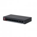 Dahua Technology PoE DH-PFS3010-8GT-96 Ne-valdomas Gigabit Ethernet (10/100/1000) Maitinimas per Ete