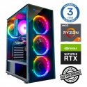INTOP Ryzen 7 5700X 16GB 1TB SSD M.2 NVME+2TB RTX5050 8GB no-OS