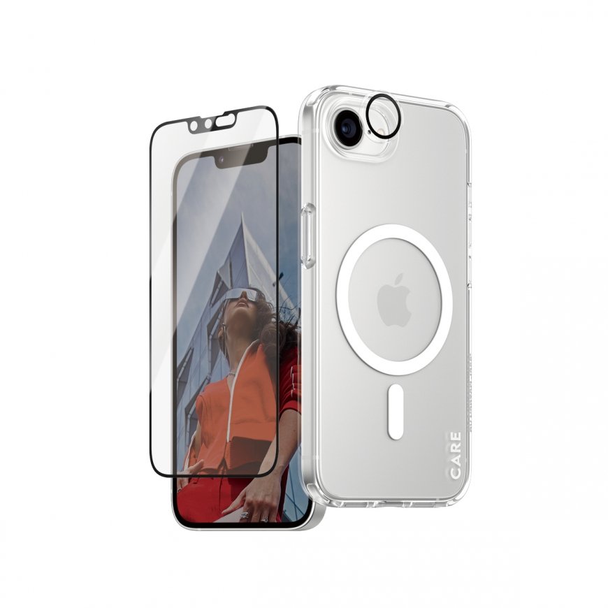 PanzerGlass CARE by ® Flagship 3-in-1 Bundle iPhone 16e Selge ekraanikaitse Apple 1 tk