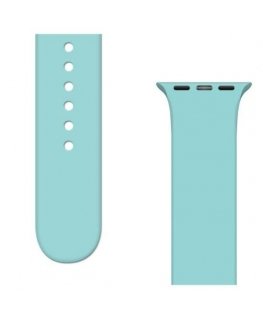 Strap APS Silikoni Ranneke Watch Ultra / 8 / 7 / 6 / 5 / 4 / 3 / 2 / SE (45 / 44 / 42mm) Ranneke Vaaleansininen