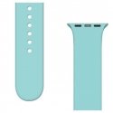 Strap APS Silicone Band for Watch Ultra / 8 / 7 / 6 / 5 / 4 / 3 / 2 / SE (45 / 44 / 42mm) Strap Watch Bracelet Light Blue