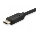 Equip 12834107 USB kabelis USB 3.2 Gen 2 (3.1 Gen 2) 1 m USB A USB C Juoda Equip 12834107 USB kabelis USB 3.2 Gen 2 (3.1 Gen 2) 1 m USB A USB C Juoda